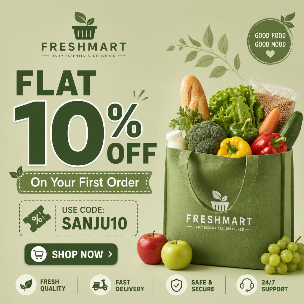 Flat 10 Off