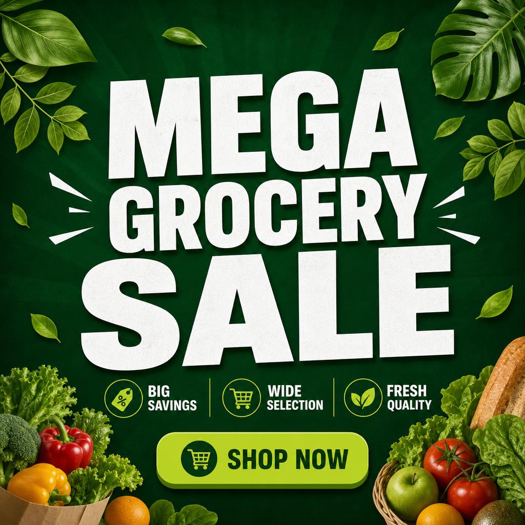 Mega Grocery Sale